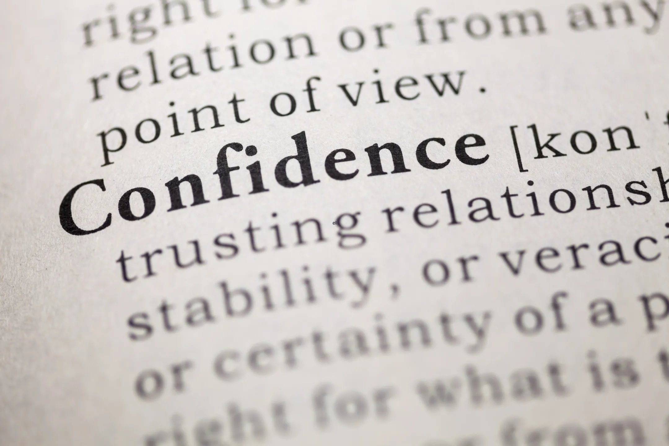 More Confidence, Less Risk